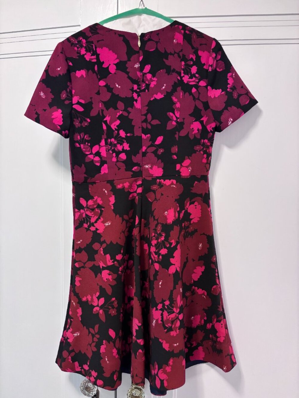 Draper James Floral Fit & Flare Dress - Size 6 - Picture 2 of 4